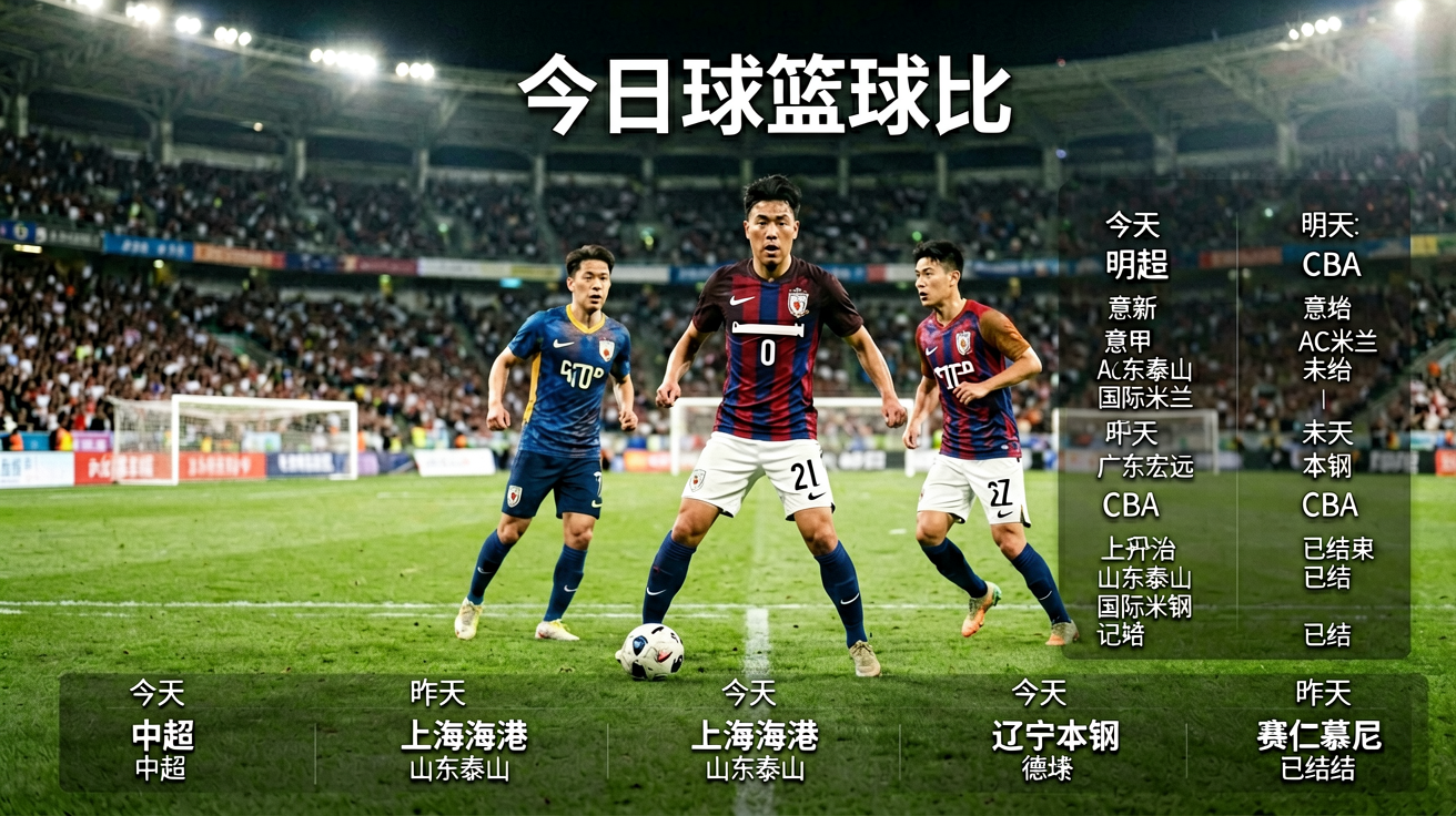 足球篮球赛事现场氛围